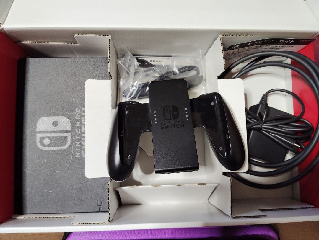 Nintendo Switch 本体 グレー 付属品付き