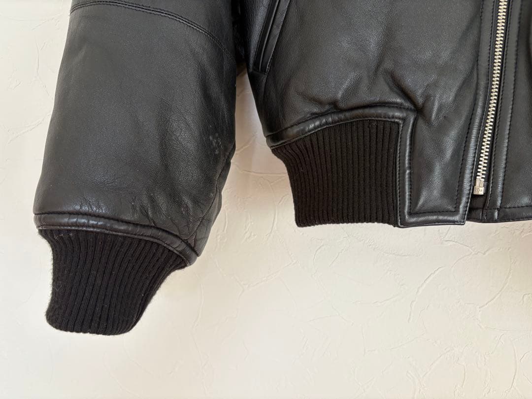 1990s！希少 羊革のジャケットレザーブルゾン