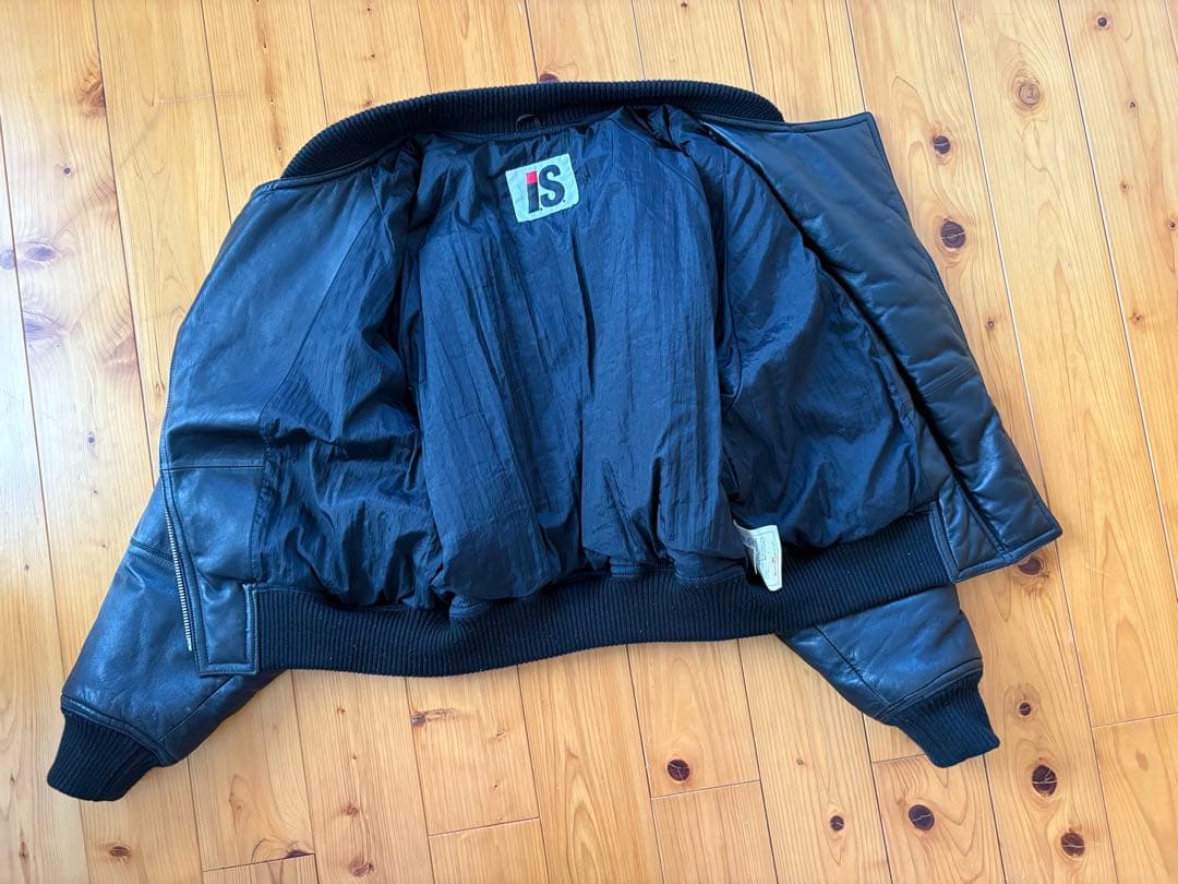 1990s！希少 羊革のジャケットレザーブルゾン