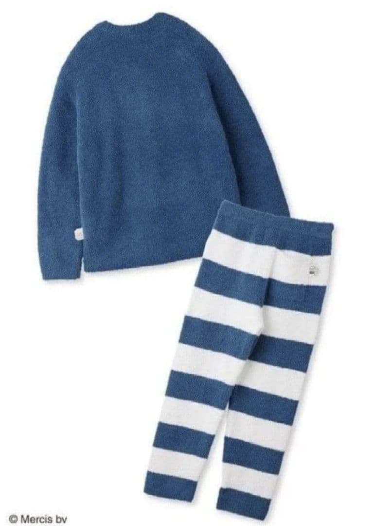 【まゆきち】HOMME　ベビモコプルオーバー&ロングパンツセット