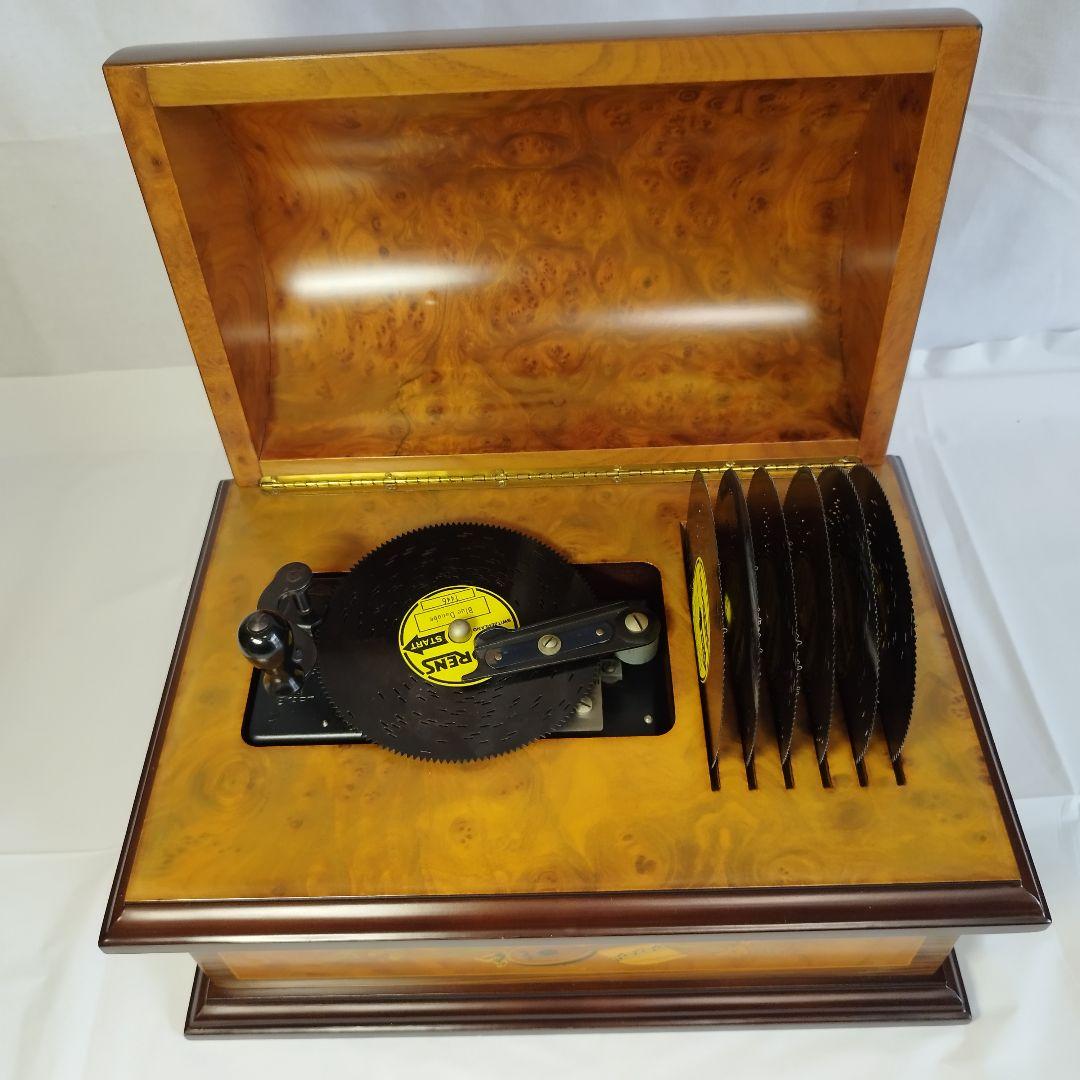 【ジャンク品】THORENS トーレンス ディスク交換式 ドーム型 オルゴール