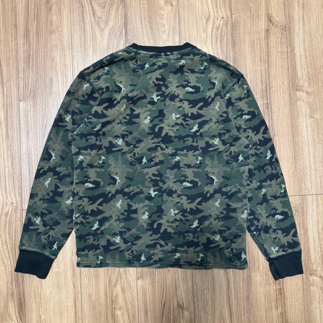 POLO RALPH LAUREN 迷彩 サーマル Lサイズ greeny