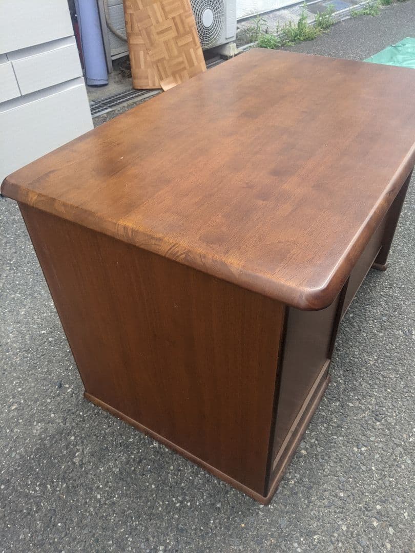 カリモク　片袖 デスク 引き出し 学習机 勉強机 書斎机