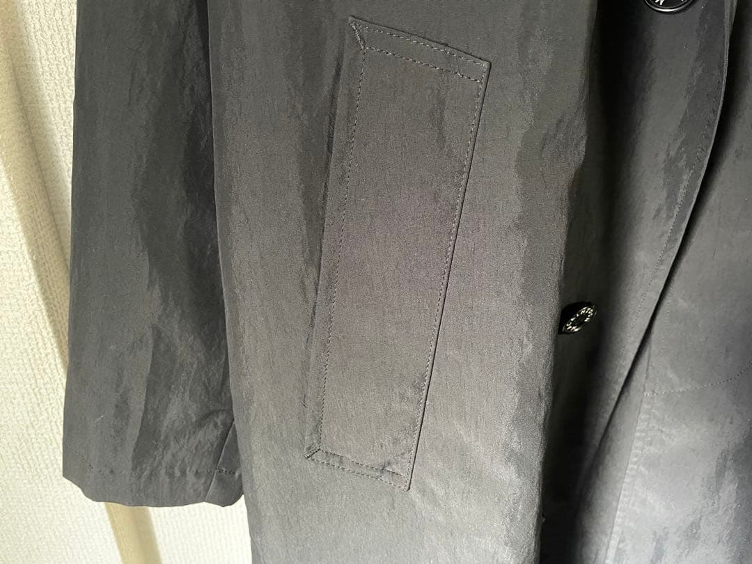 MACKINTOSH ブラック ステンカラーコート