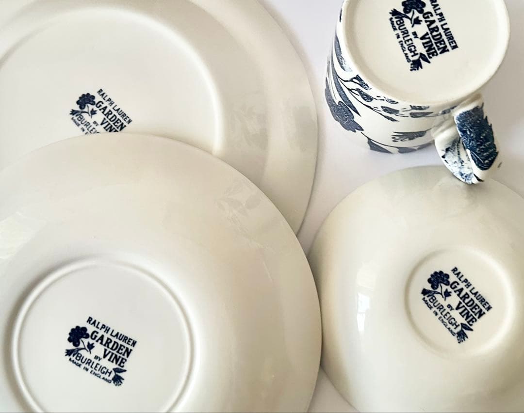 う*ず様 ラルフローレン burleighバーレイ ガーデンヴァイン 4点セット