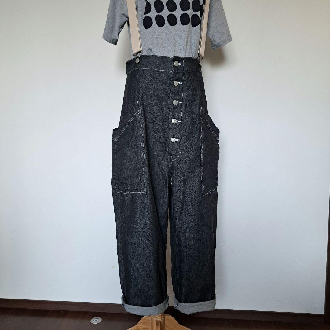 ★大人気★ハーベスティ【極美品】サスペンダーガーデンパンツ　サイズ1　ゆったり