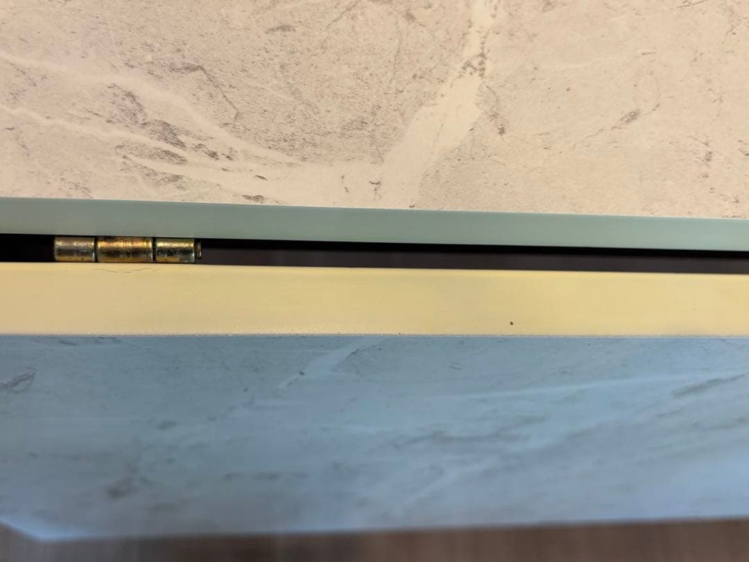 大理石柄ダイニングテーブル　拡張式