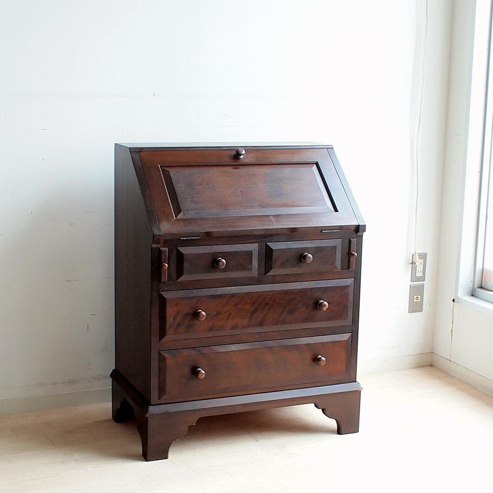 松本民芸家具 ライティングビューロー 和家具 和モダン 古民家 ZR24062