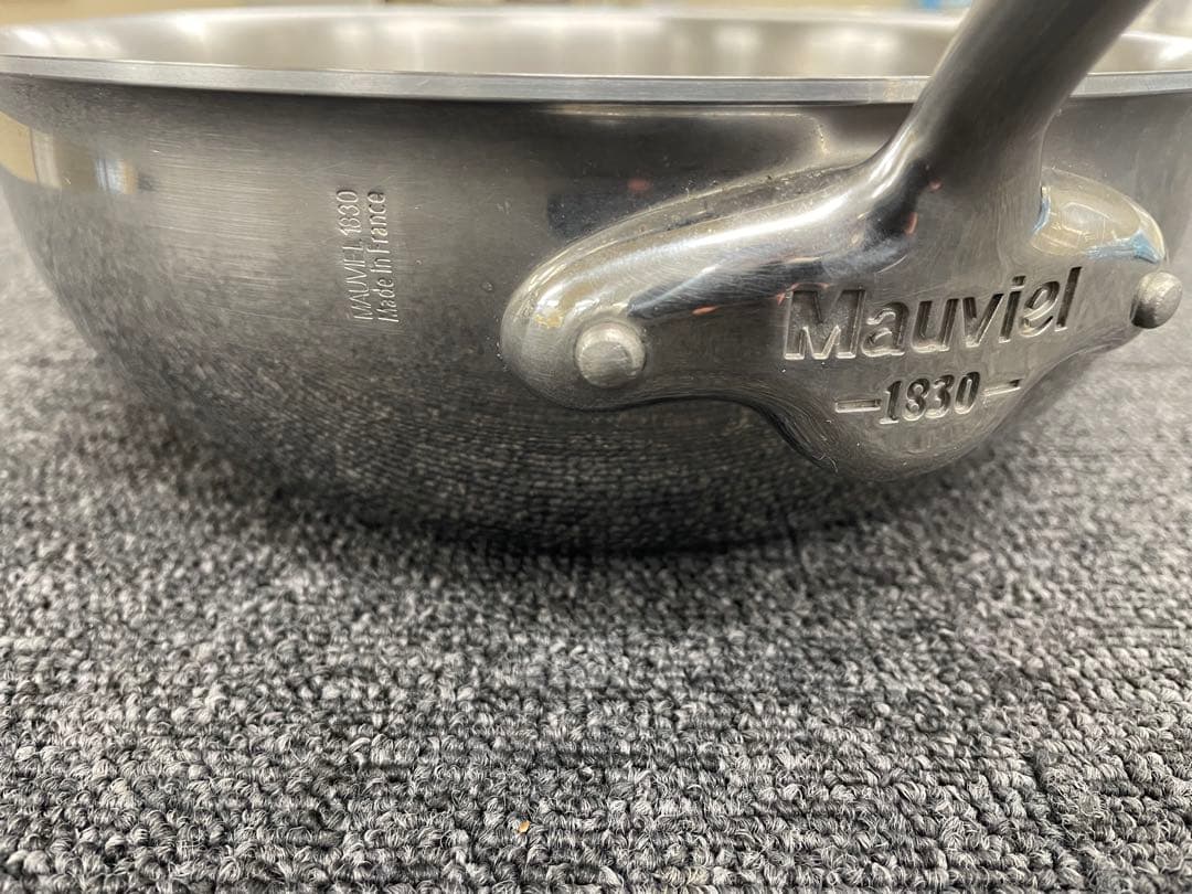 【値下げ】Mauviel ステンレススチール 片手鍋 24cm