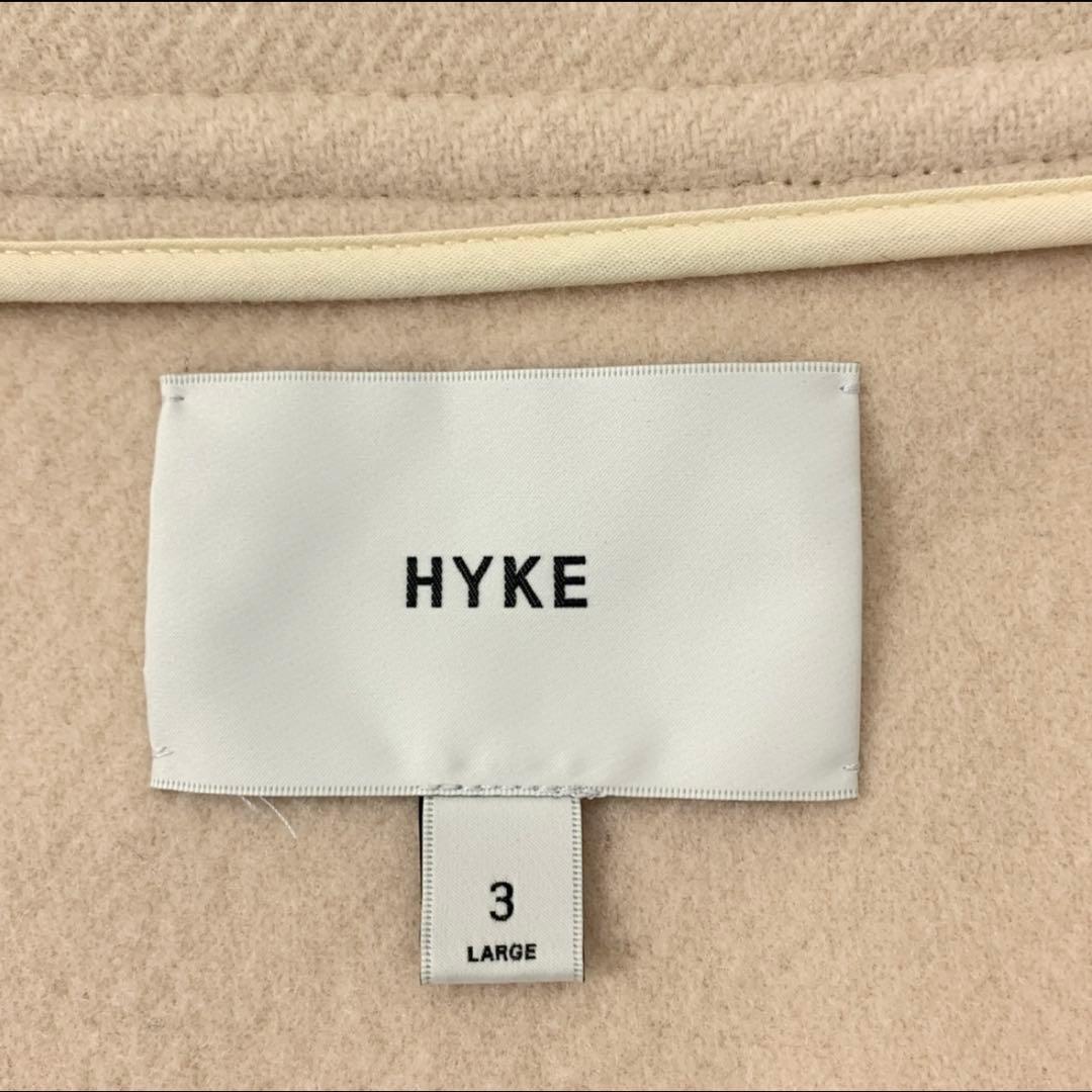 HYKE ハイクDOUBLE FACE DUFFEL JACKET 3