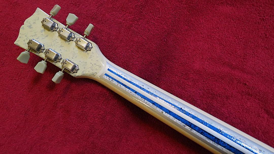 SGB ブルーバースト ラッカーオリジナル塗装 ビグスビー アルニコV・PU