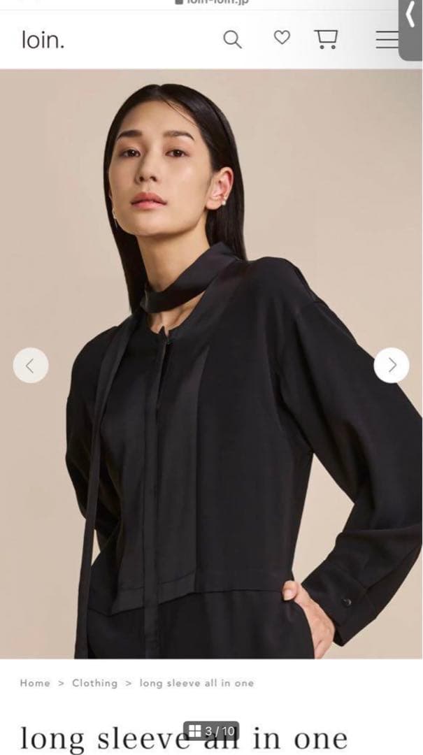 サロペット・オーバーオール・オールインワン loin. long sleeve all in one