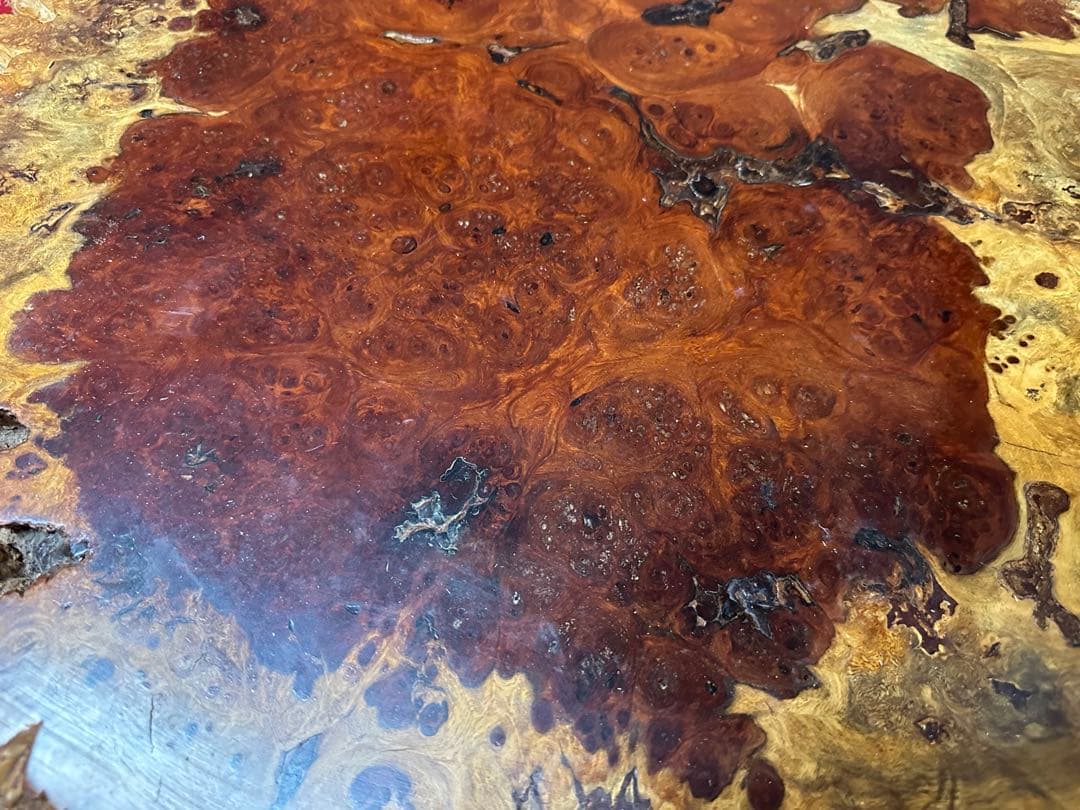 花梨 一枚板 座卓 花台 テーブル 机 天然木　最高級