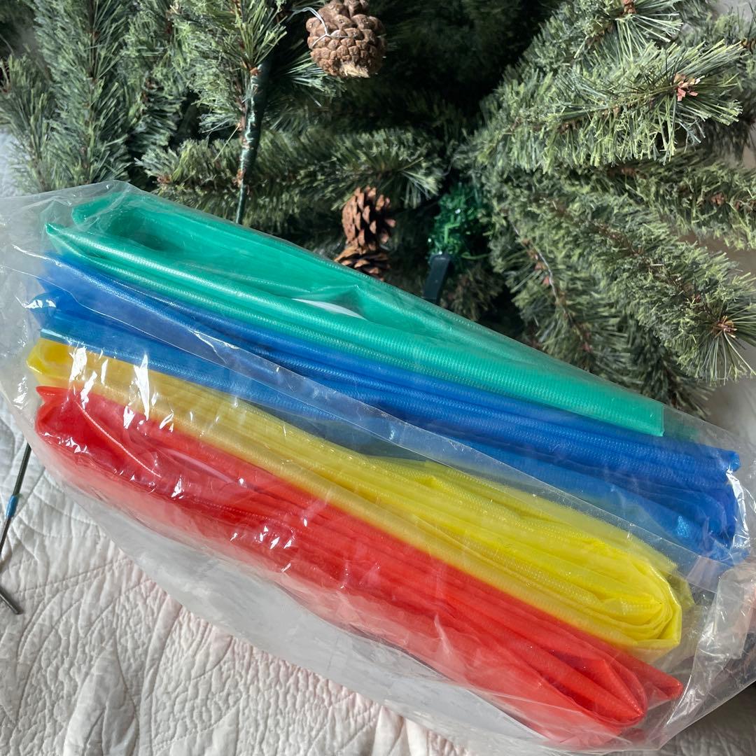 約150cm クリスマスツリー ナチュラル　松ぼっくり　折りたたみ　収納袋付き！