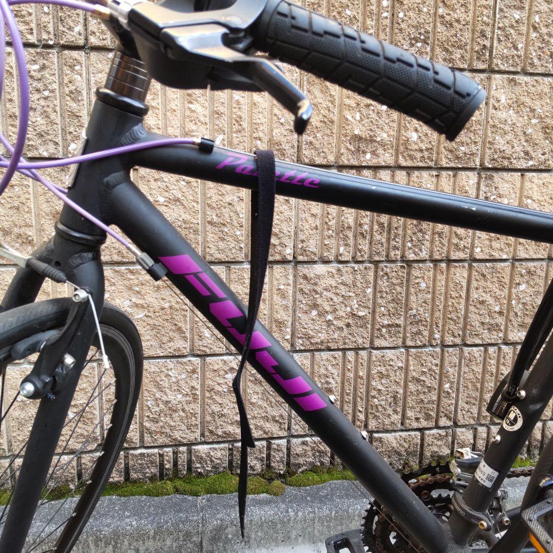 Fuji ロードバイク ブラック/パープル