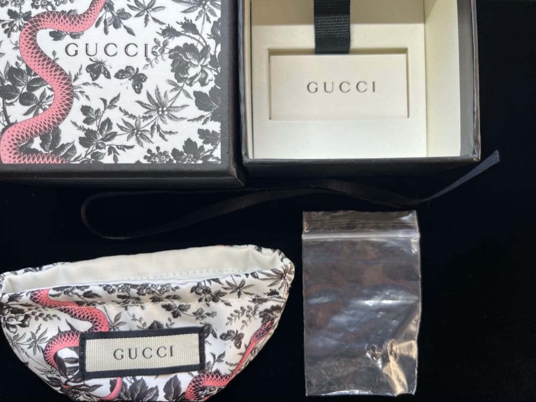GUCCI ピアス片耳＋箱付き