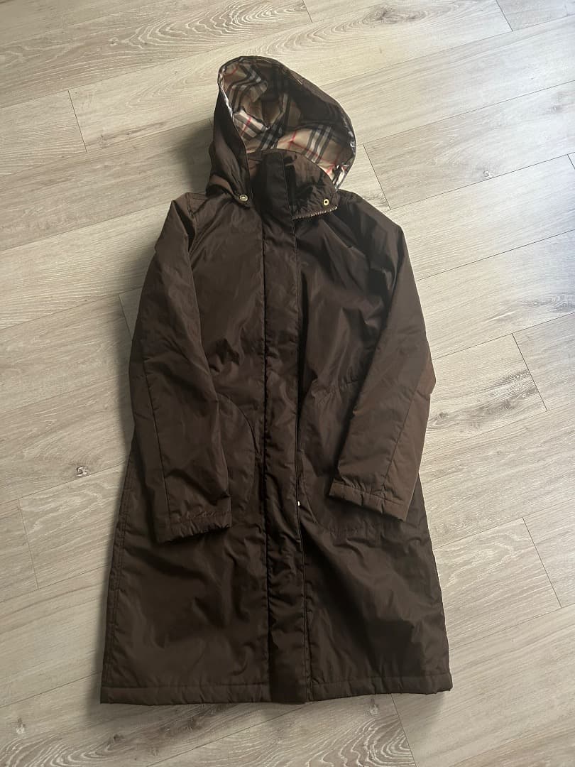 極美品 BURBERRY ロンドン 2way コート ノバチェック ブラウン