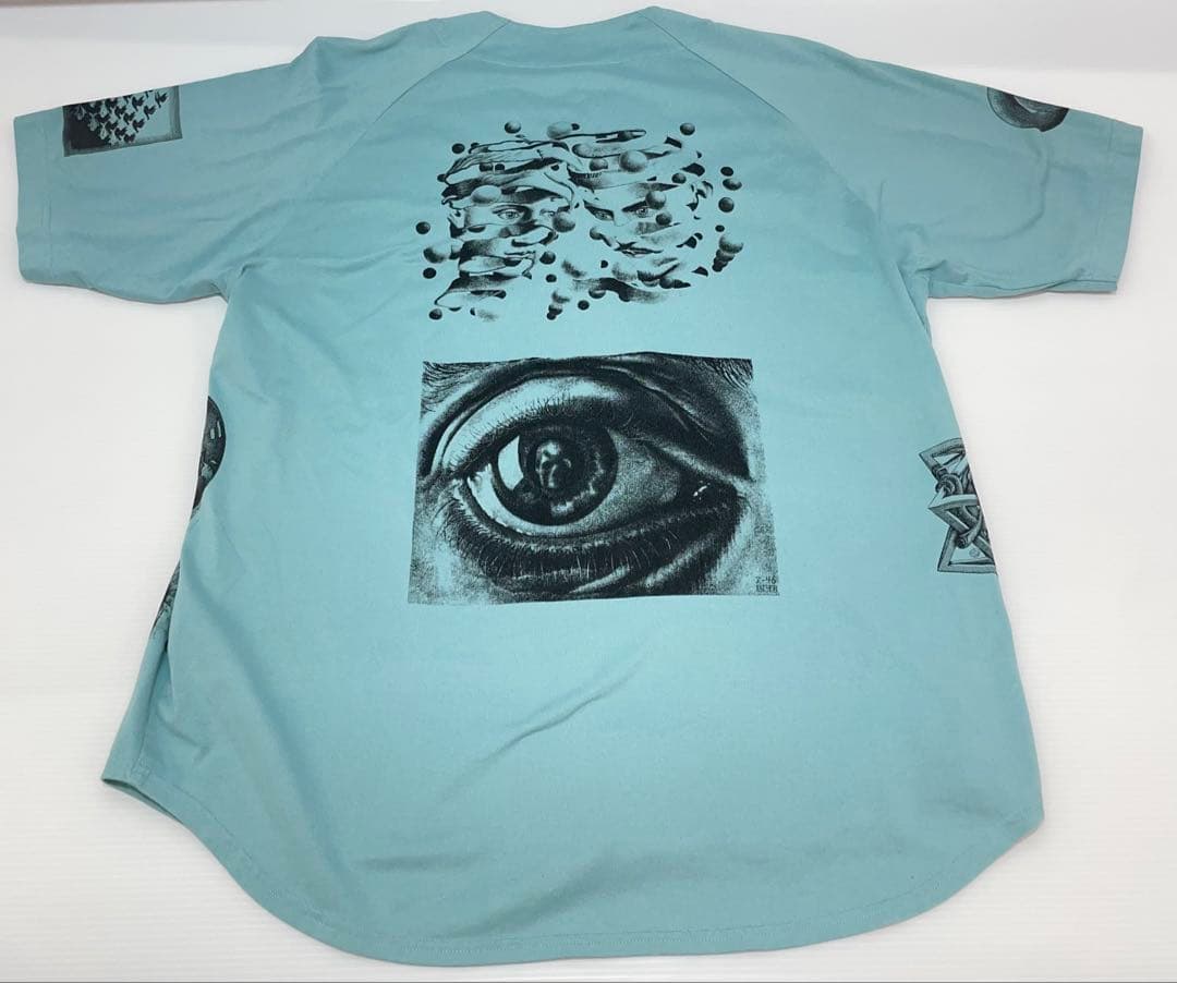 トップス knmen127-0410 Supreme 17ssEscherBaseball