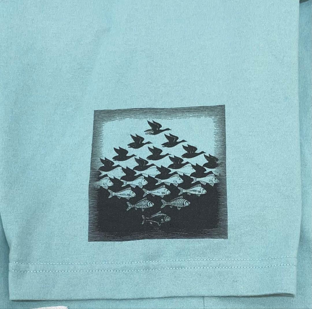 トップス knmen127-0410 Supreme 17ssEscherBaseball