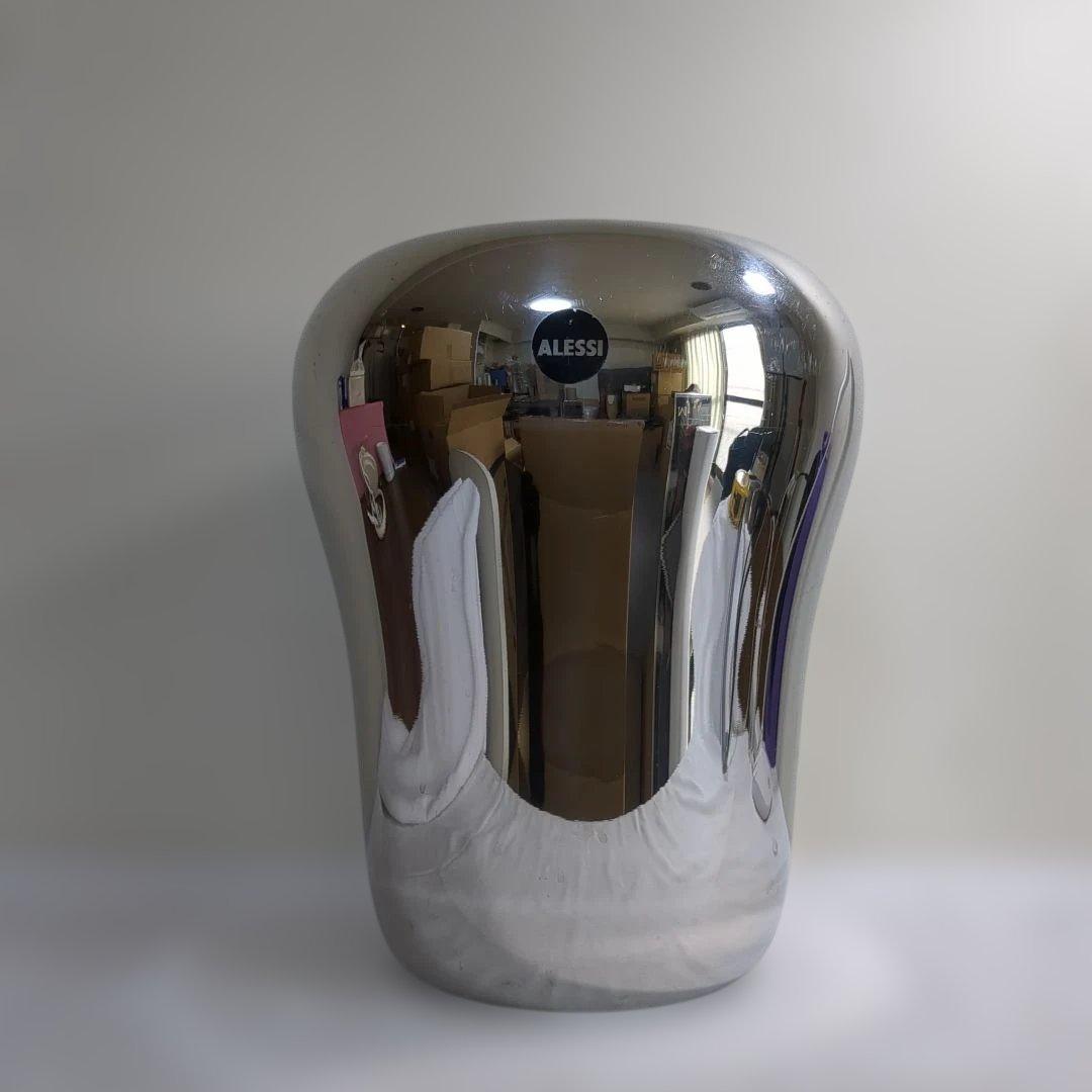 アレッシィ ステンレス スツール バスケット 蓋なし