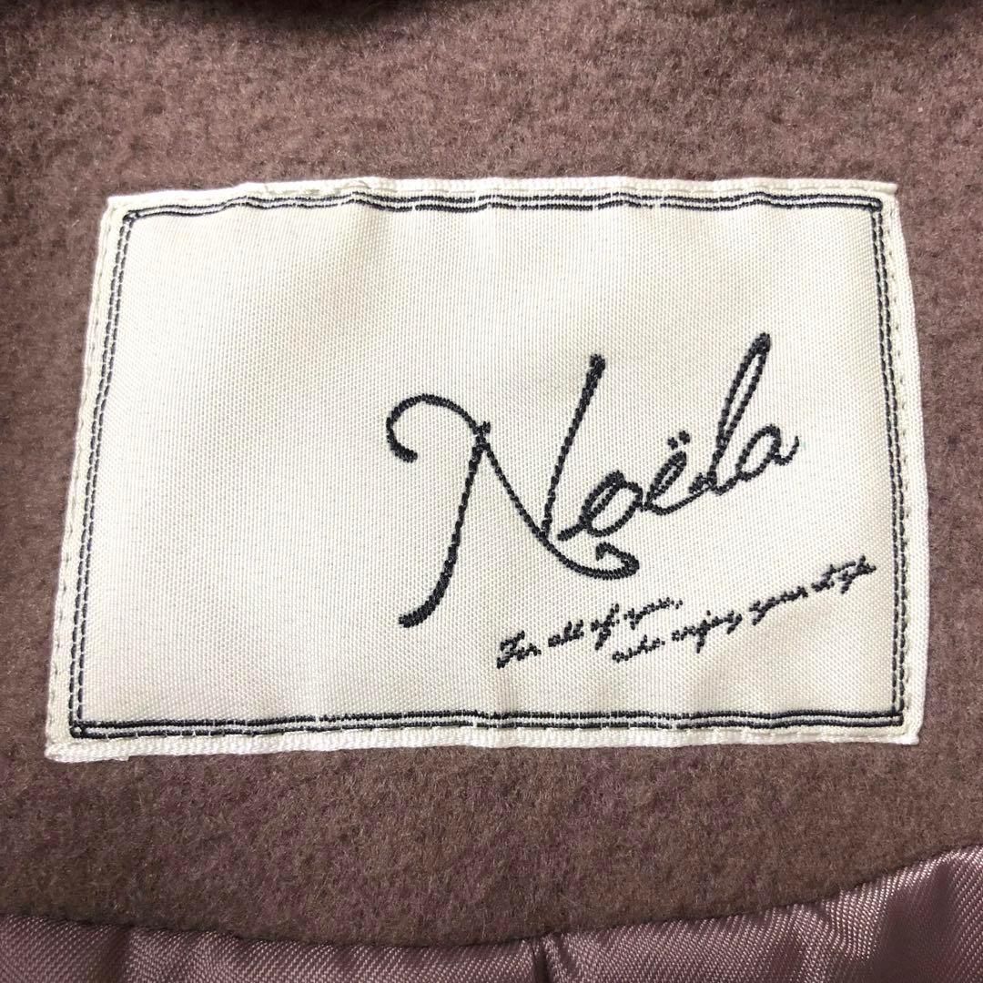 完売品！ ノエラ ファーティペット付フレアチェスターコート ブラウン Mサイズ