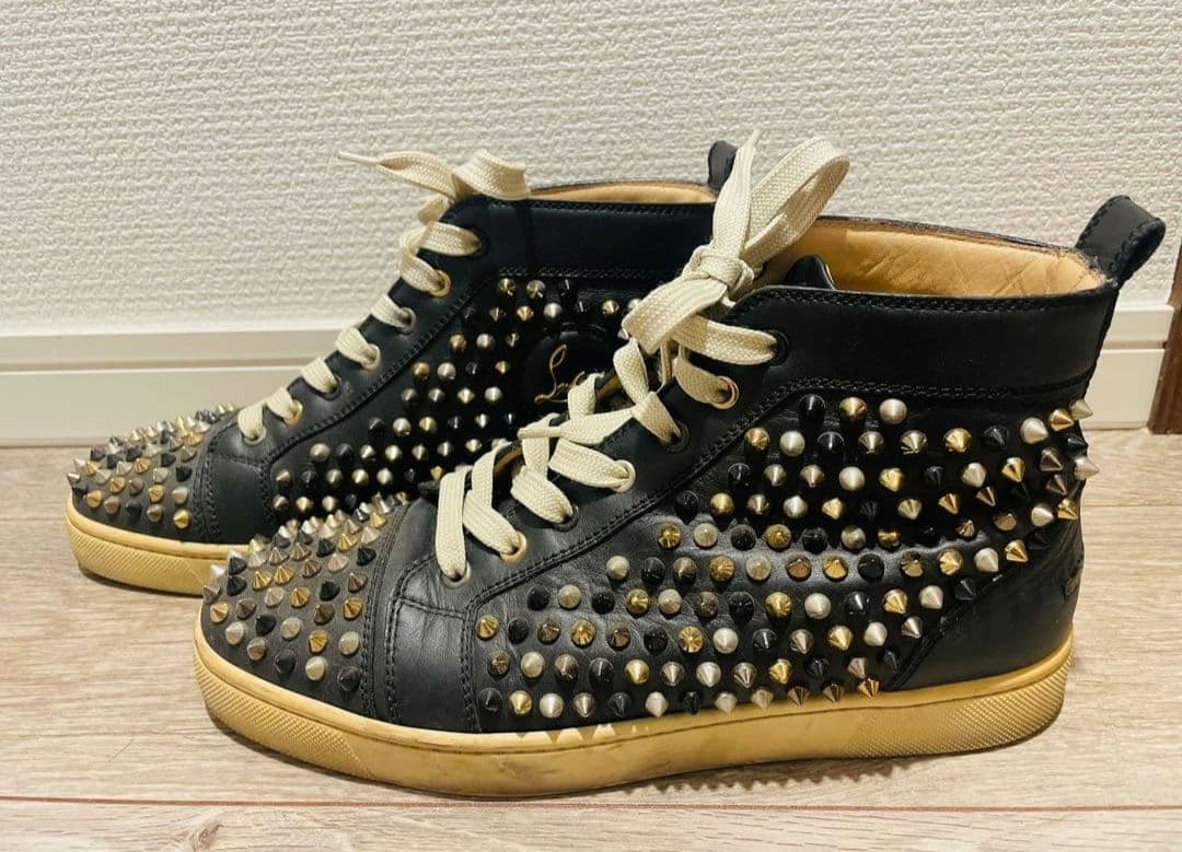 クリスチャンルブタン　ハイカットスニーカー40