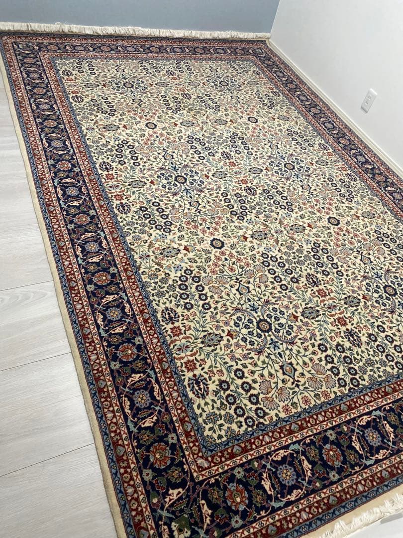 貴重　トルコ絨毯3,07×2,01 =6,17 ヘレケ