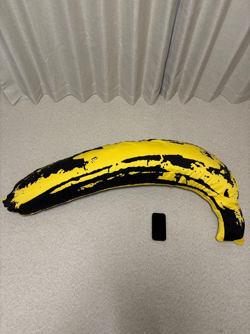 メディコムトイ　バナナクッション　ウォーホル　48inch