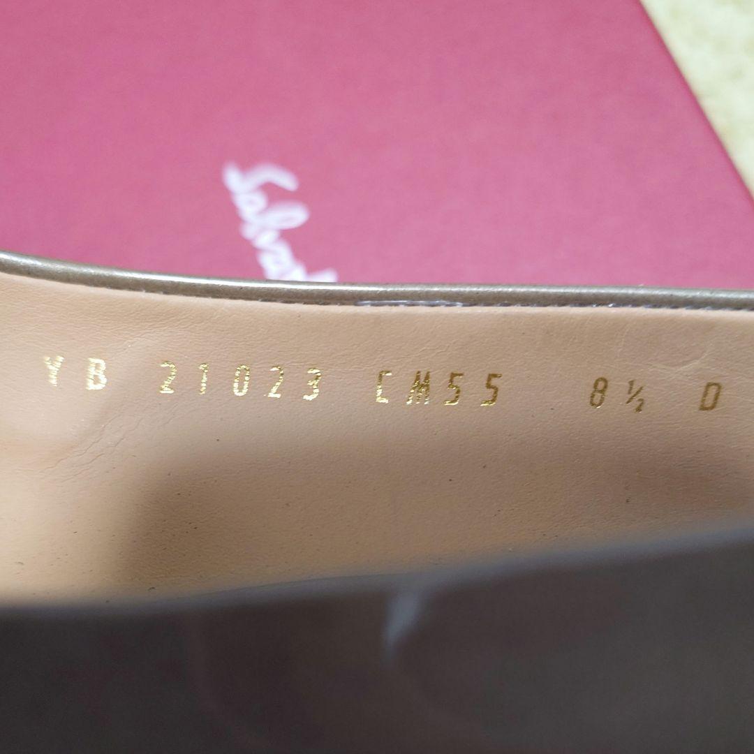 【Ferragamo】サイズ8 1/2　25㎝相当　ガンチーニ　フェラガモ