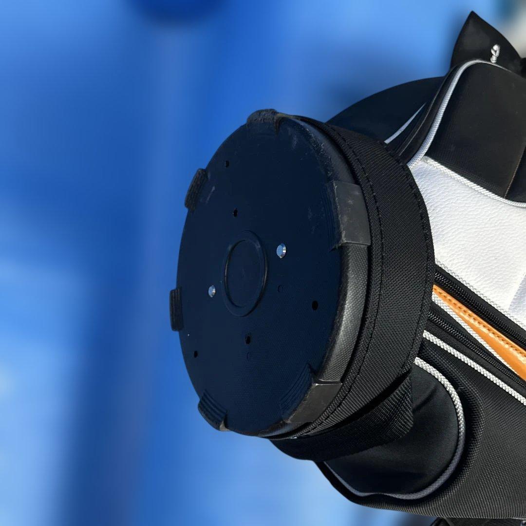 TaylorMade キャディバッグ ブラック/ホワイト/オレンジ