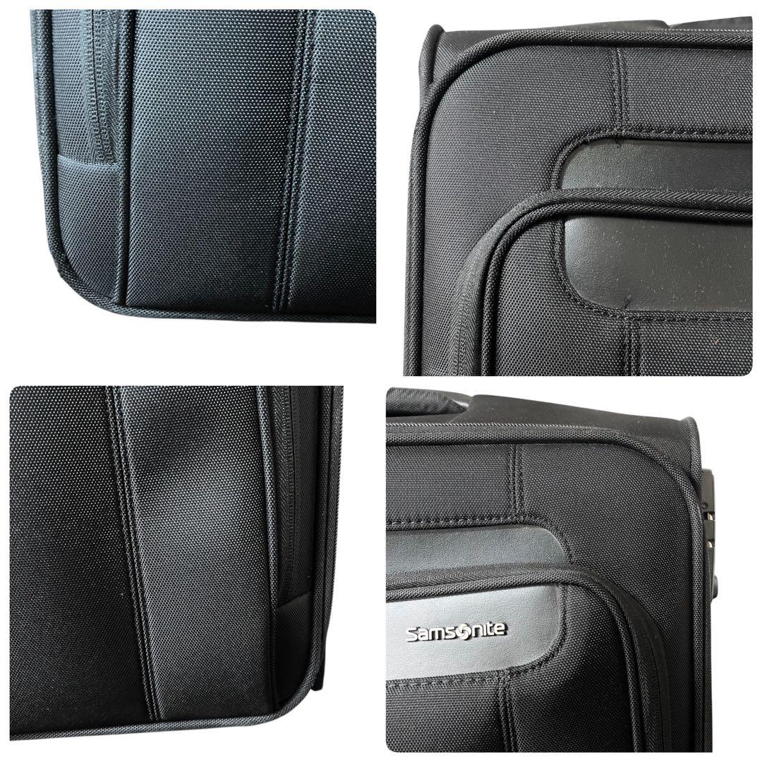 【美品】サムソナイト✨️機内持込可　サターラ　ローリングトート　キャリーケース　黒