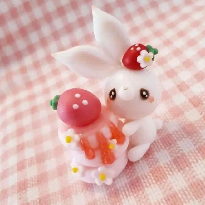 苺パンケーキ♡白うさぎ