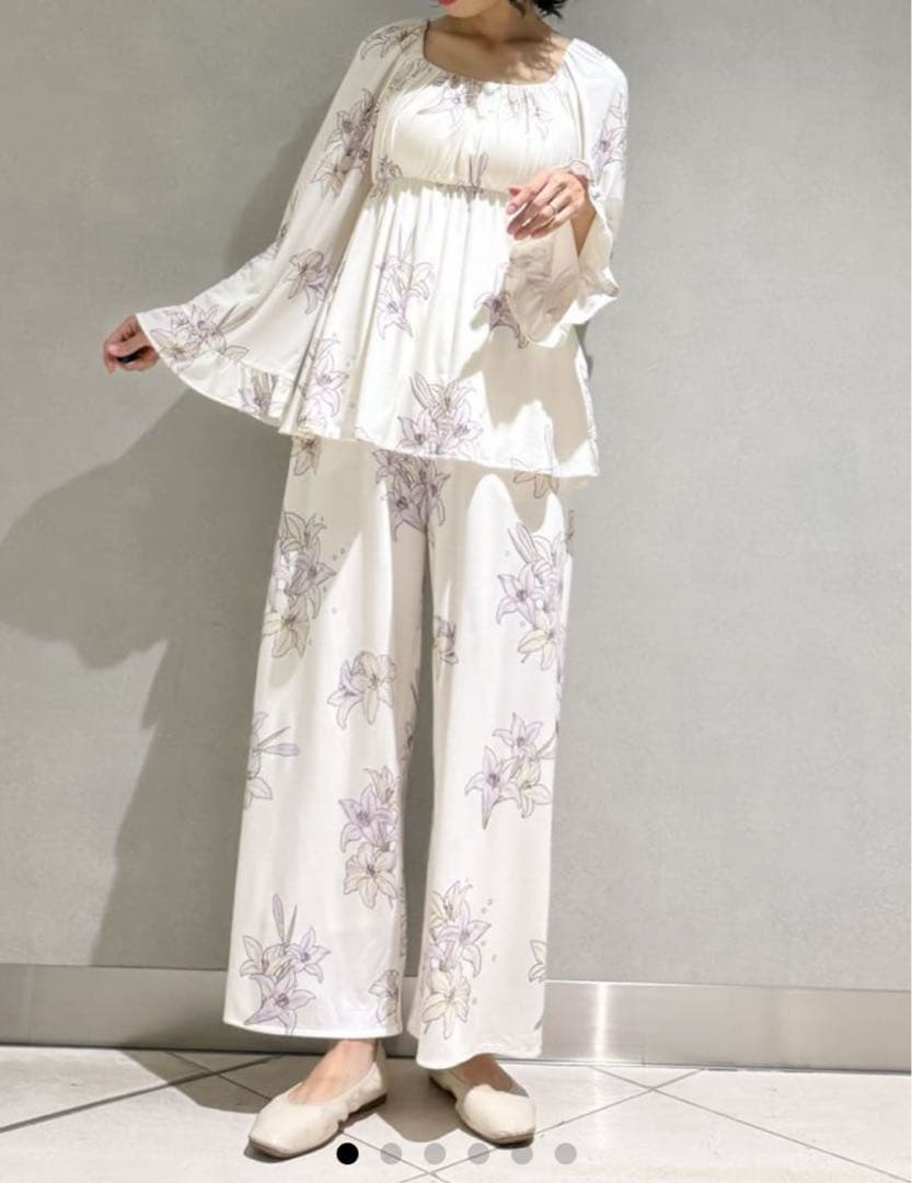 gelato pique ジェラートピケ ミュシャコラボ上下セット