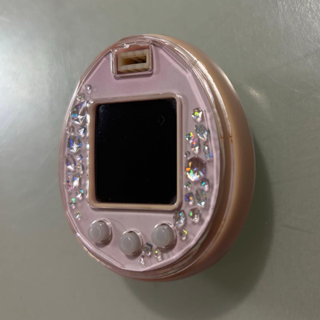 たまごっちぴーす　ピンク たまデコピアス　ラブメロver.