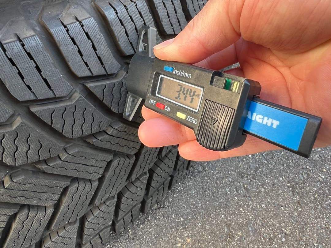 2022年製 中古 ミシュラン 冬タイヤ スタッドレス 225/55R19 2本