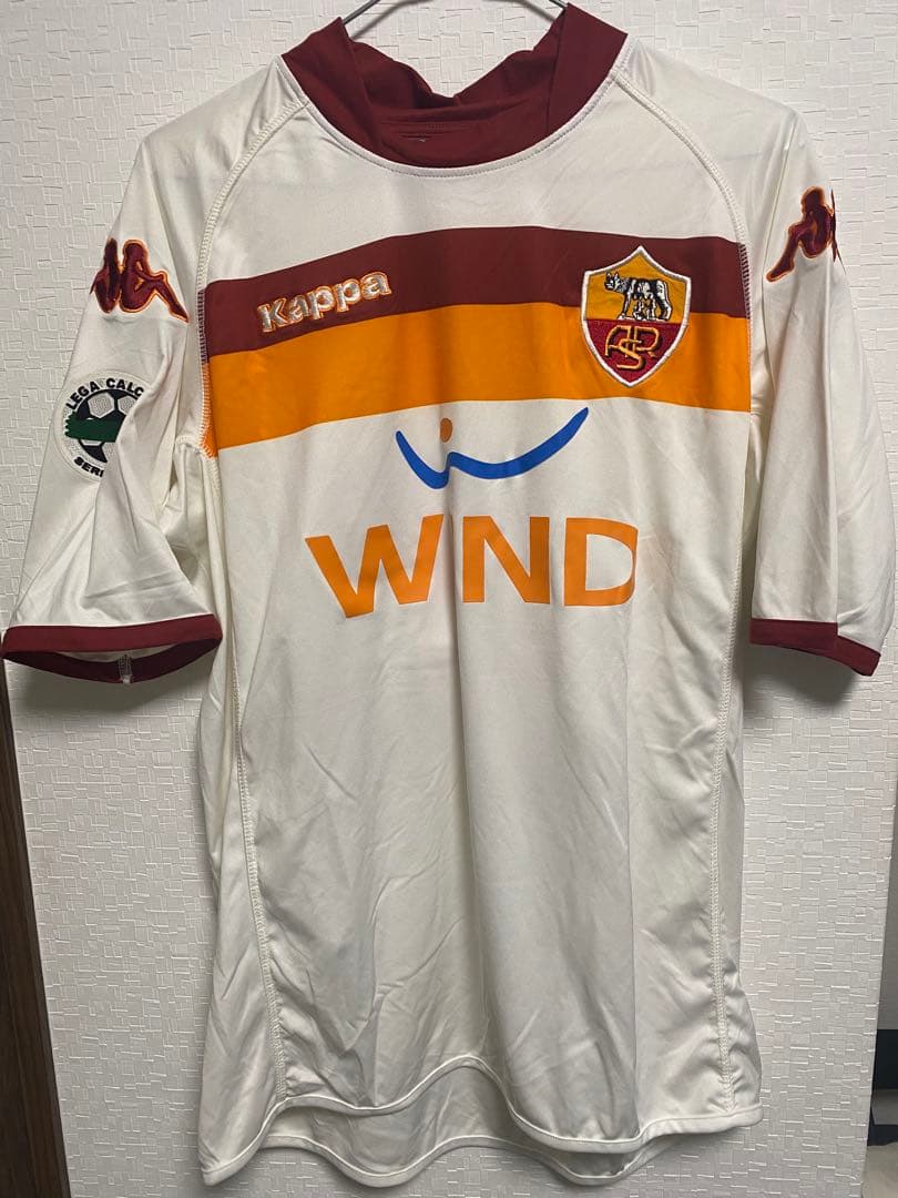 『美品』ASローマ　ユニフォーム トッティ　セリエA kappa カッパ