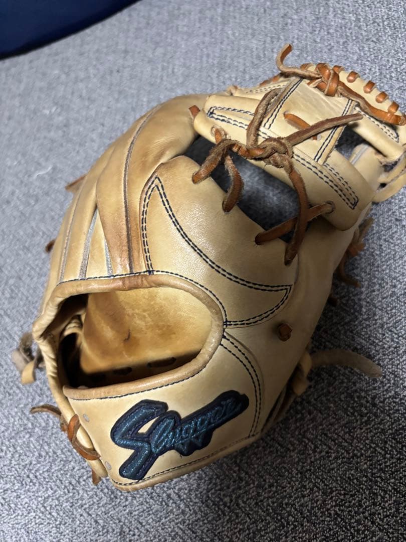 Slogger ベージュ 硬式グローブ