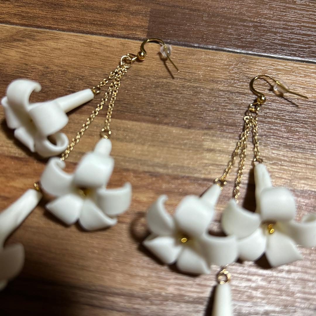 【ピカケページ】Hawaii・プアケニケニピアス・4セット