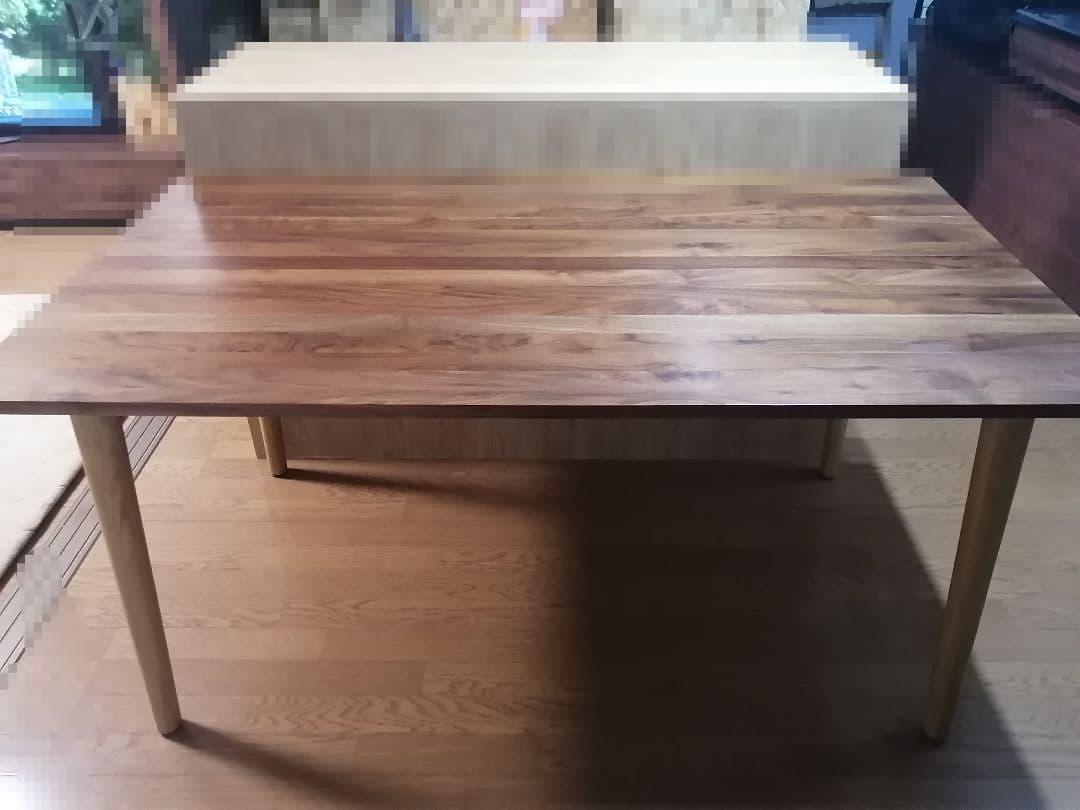 関家具　ダイニングテーブル　ウォールナット材