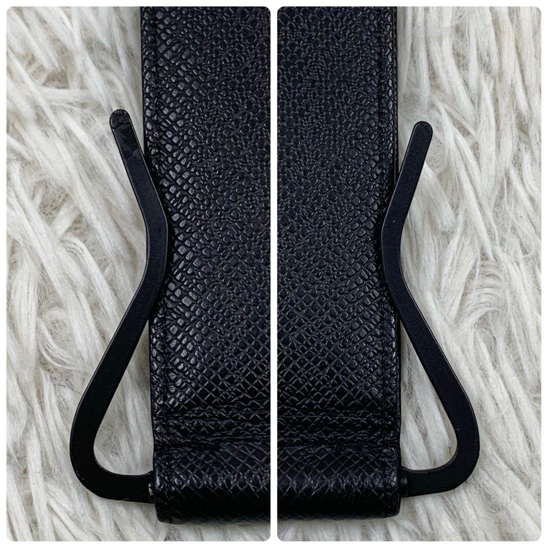 【✨美品✨】 ルイヴィトン マネークリップ タイガ ブラック RFID搭載