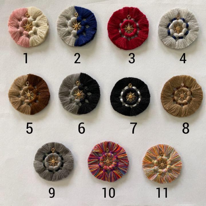 【組み合わせ自由】フリンジパーツ