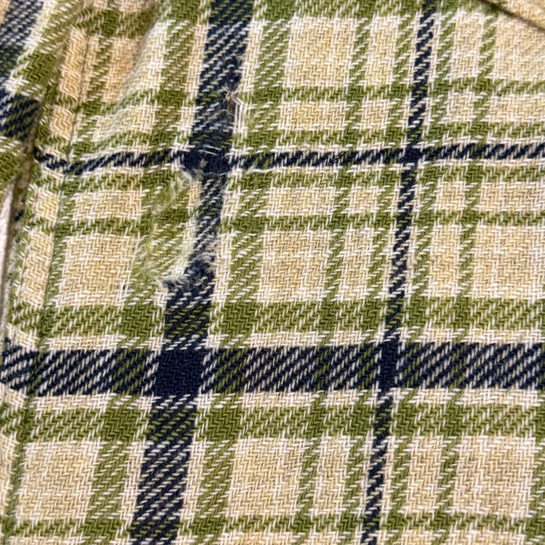 60s-70s Pendleton ボードシャツ　ウールシャツ　USA製　L