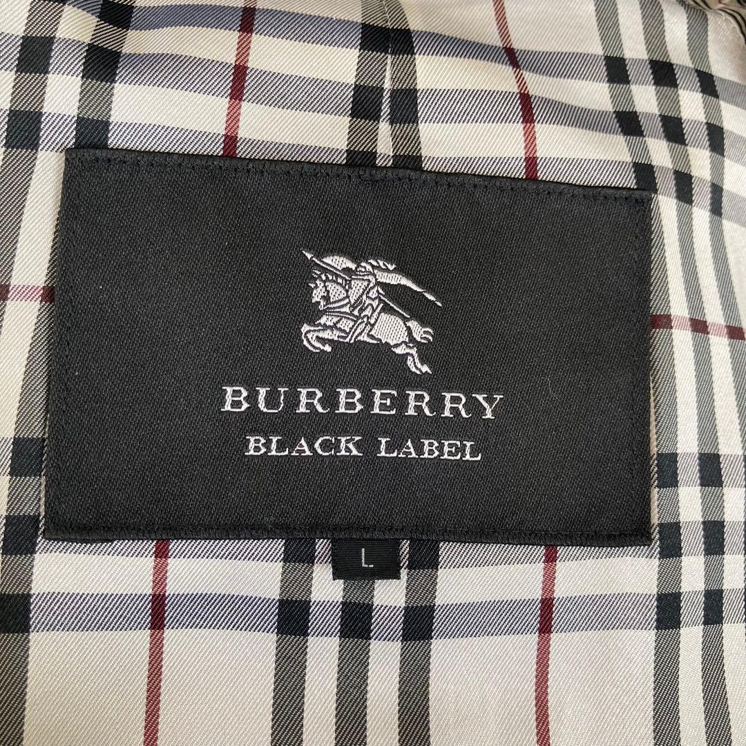 BURBERRY BLACKLABEL トレンチコート Lサイズ ネイビー