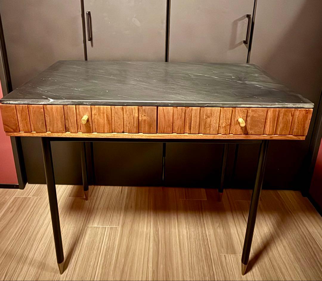 KARE DESIGN 廃盤アピアノ スレートテーブル デスク