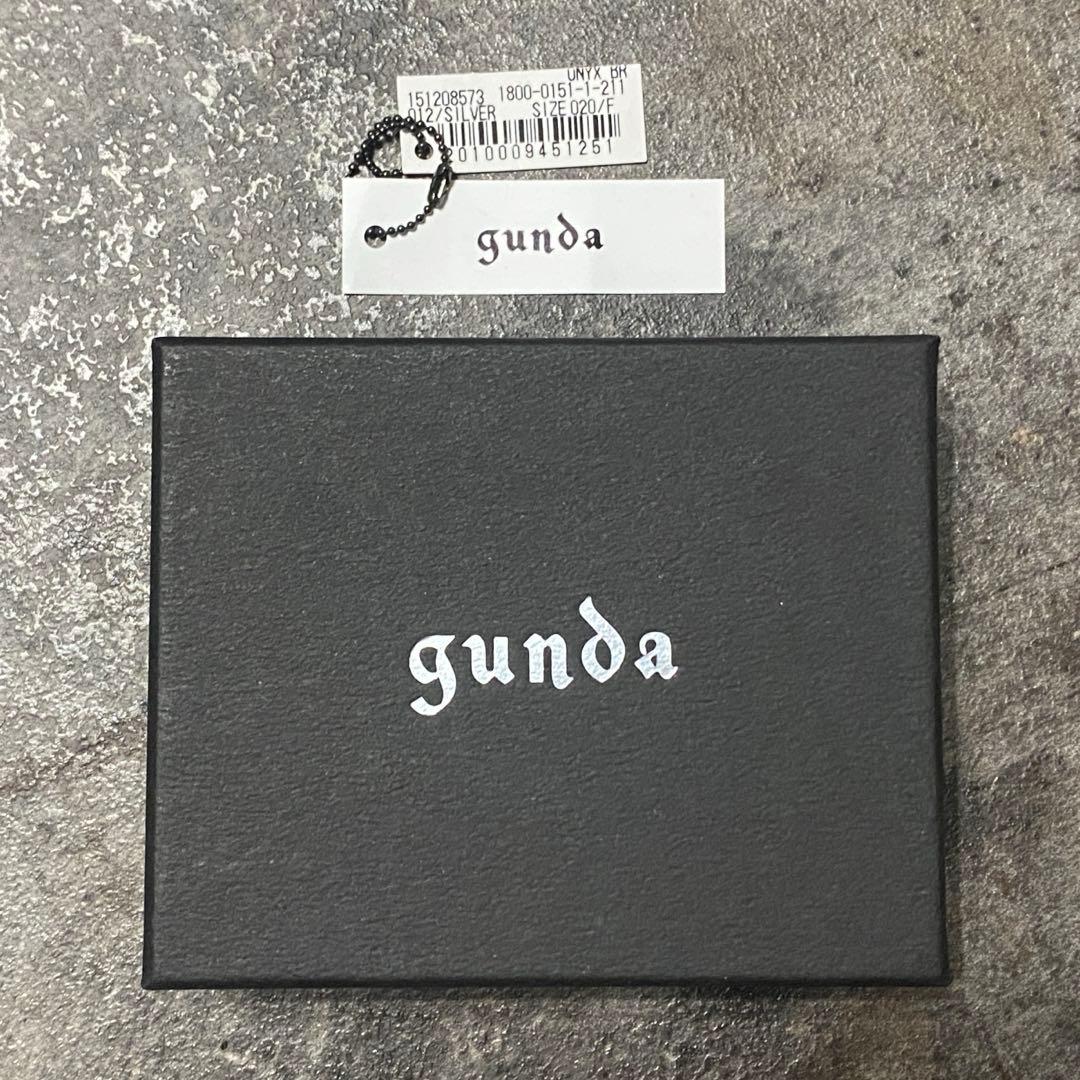 新品 完売品 HYDE着 gunda パール オニキス ビーズ ブレスレット