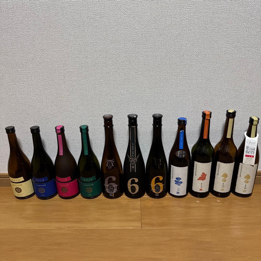 【空瓶】新政　11本セット　No.6＆Colors&PRIVATE LAB