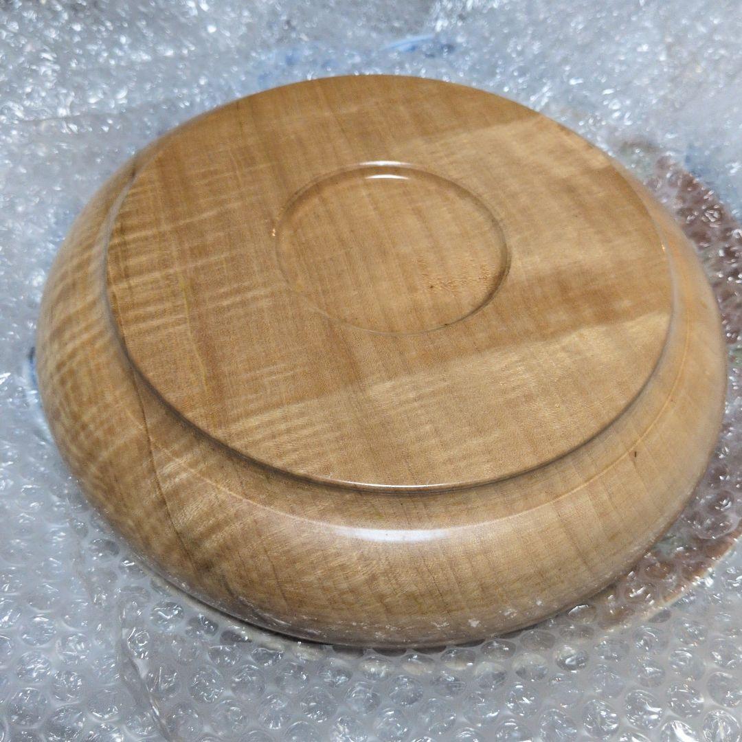 木製の丸皿 中サイズ