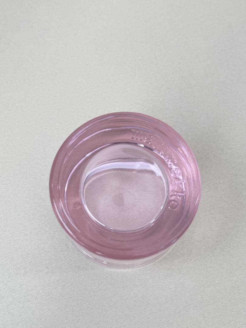 イッタラ　kivi キャンドルホルダー　ペールピンク　