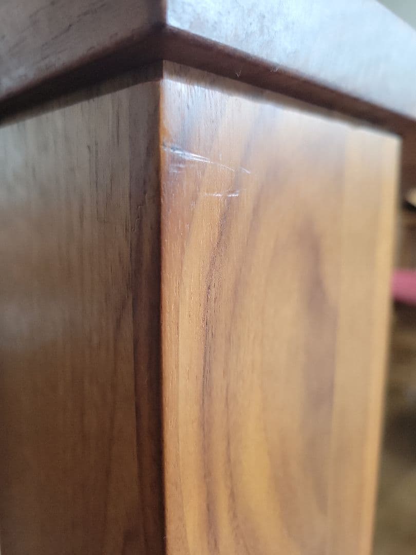 CRASHGATE　デン　 ダイニングテーブル　 ウォールナット　W1350