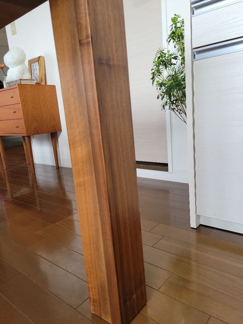 CRASHGATE　デン　 ダイニングテーブル　 ウォールナット　W1350